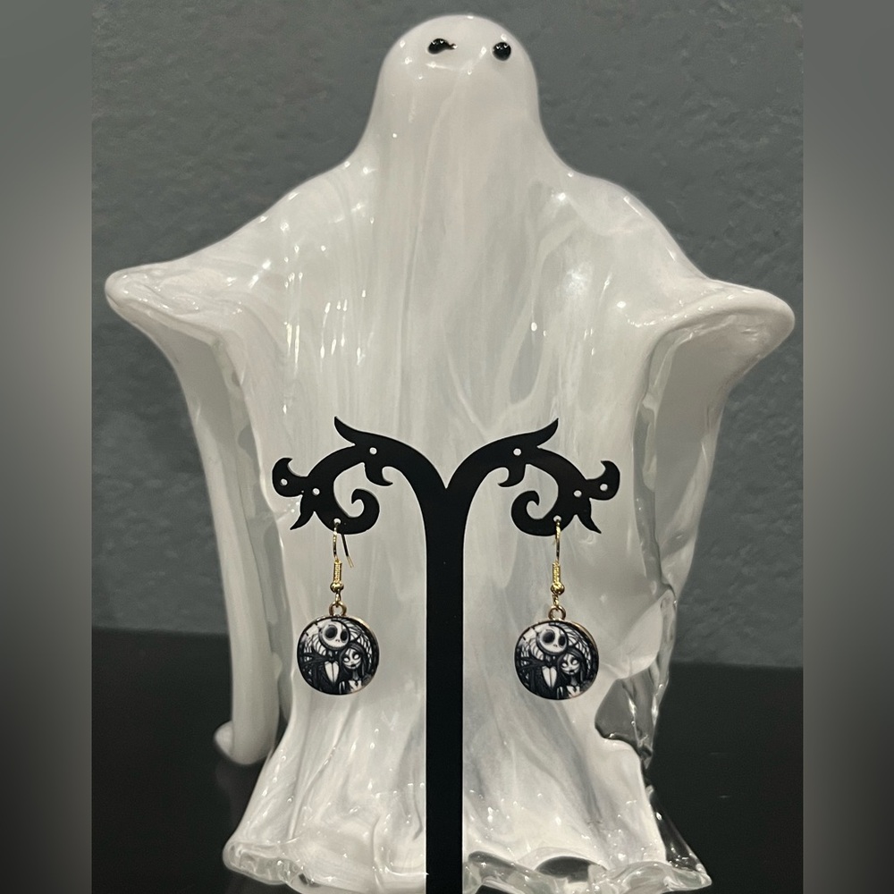 Halloween Earrings. Nightmare Before Christmas